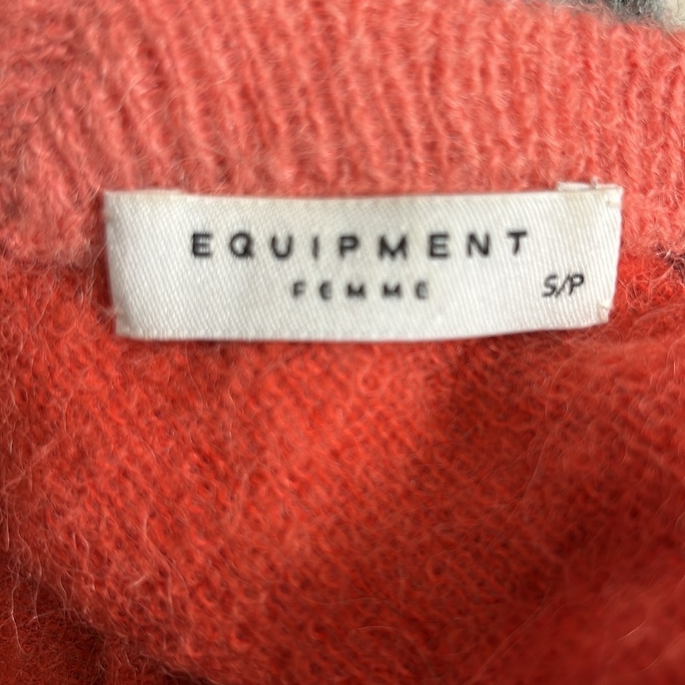 Equipment Alpaca Blend Sweater Size Small - Picture 5 of 8